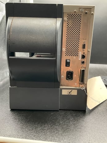 Zebra #ZM400, thermal transfer label printer usb ethernet used - Image 1