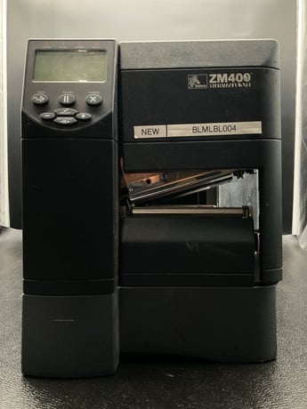 Zebra #ZM400, thermal transfer label printer usb ethernet used - Image 5
