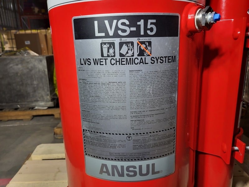 Ansul #LVS-15, liquid vehicle suppression system, fire extinguisher, new - Image 2