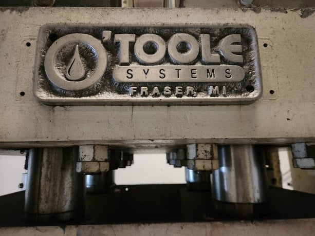 250 Ton, OToole Systems, 4-post press, 18" x 30" btwn posts, 21.5" vertical clearance - Image 5
