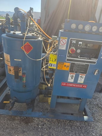 100 HP Quincy #350, screw compressor - Image 2
