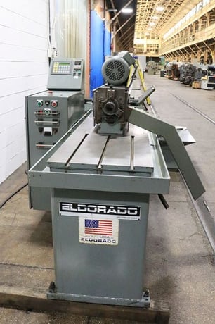 1" x 30" Eldorado #M75, 1 spindle, 5 HP, 1440-11740 RPM, F-18 high pressure coolant, 22" x22" table - Image 2