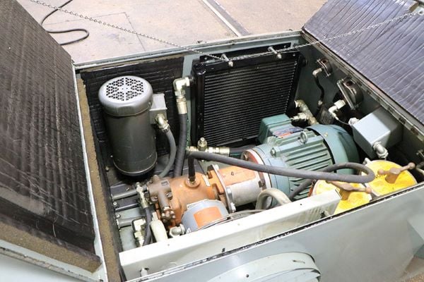 1" x 30" Eldorado #M75, 1 spindle, 5 HP, 1440-11740 RPM, F-18 high pressure coolant, 22" x22" table - Image 6