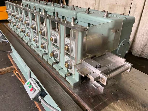 10 Stand, Rafter rollformer, 2" spindle diameter, 10" roll space, forward & reversing, 10 HP - Image 3