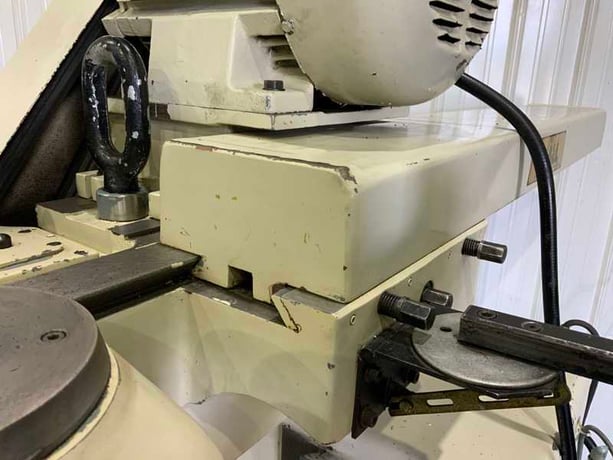 DoAll #FU-205, vertical/horizontal mill, 53-3/4" x 12" table, 2"-22" throat, Heidenhain 2-Axis digital read - Image 10