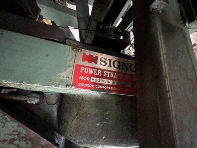 10000 lb. Pro-Eco, banding line, 72" outside dimension, turnstile, downlayer, banding, stacker, conveyors - Image 6