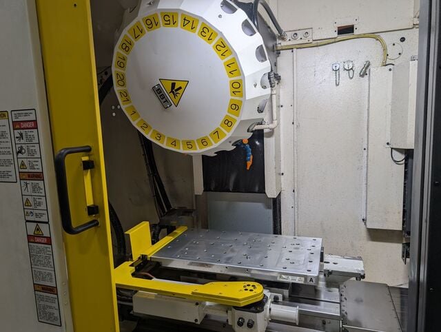 Fanuc #Robodrill-A-D21L-iB5, Drill & Tapping Center, with Pallet Changer, 2018 - Image 5