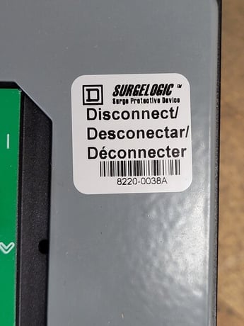 Square D #HL2IMA24C, surge protector device, 240 KA, 208Y/120 Volts, 220Y/127 Volts, HLA36060RP, unused - Image 7