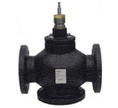 Siemens 599-06160 3-Way 2-1/2" Flowrite Valve, Cv63, Mixing, Linear, Bronze Trim - Image 1