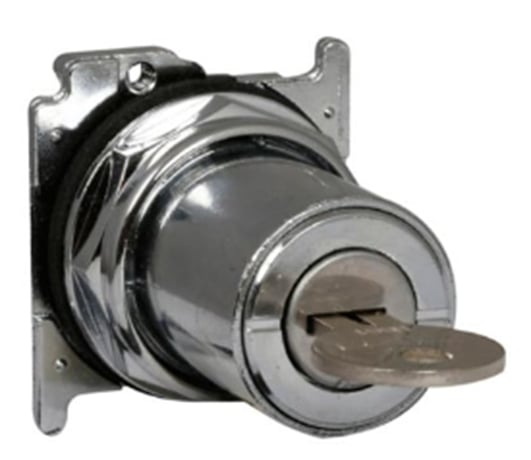 Eaton 10250T16224 10250T 30.5 mm, Heavy-Duty Key Selector Switch, Cam 2 - Image 1