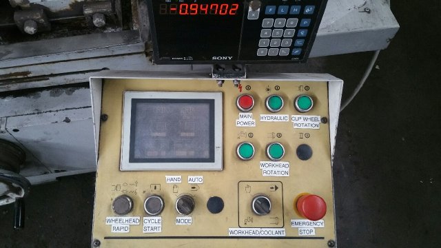 12.6" x 24" Supertec #G32P-60CII, cylindrical universal grinder, 16" grinding wheel diameter, 7.5 HP, coolant - Image 3