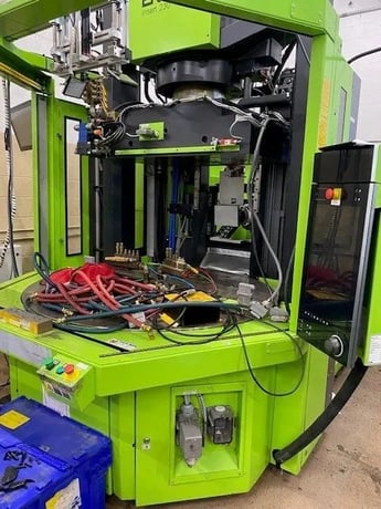 230 Ton, 14.6 oz., Engel #Insert-1060H/230-Rotary-US, vertical plastic injection molder, CC300, 2018 - Image 2