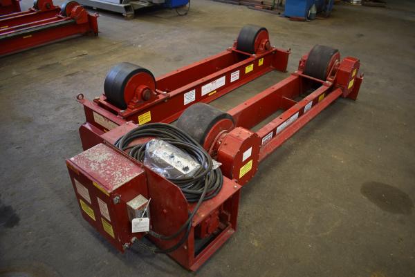 30 Ton, WeldWire #WWRD-30 / WWRI-30, tank turning rolls, 60000 lb., hand pendant controller - Image 5