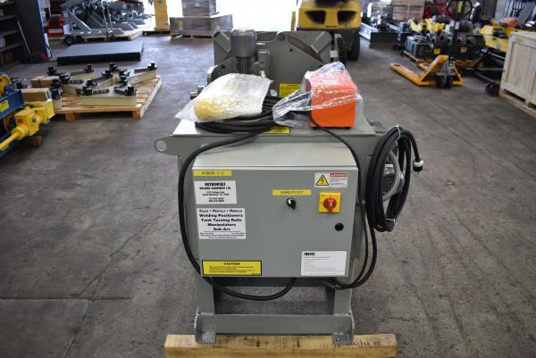 1500 lb. Koike Aronson #MD-15, welding positioners, powered gear tilt, variable speed rotation, 24" table - Image 5