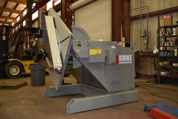 24000 lb. Koike Aronson #HD240VF, welding positioners, 12" COG, 54" x 54" table, Pandiris D gripper chuck - Image 1