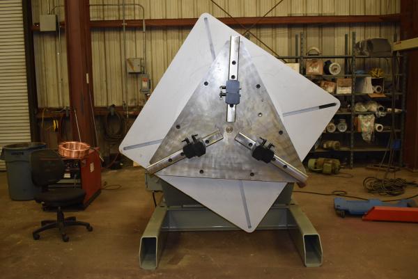 24000 lb. Koike Aronson #HD240VF, welding positioners, 12" COG, 54" x 54" table, Pandiris D gripper chuck - Image 2