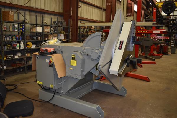 24000 lb. Koike Aronson #HD240VF, welding positioners, 12" COG, 54" x 54" table, Pandiris D gripper chuck - Image 3