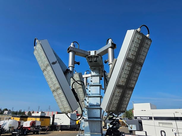 Generac #Hypercube-LED, 3 KW light tower, 5.1 HP @ 1800 RPM, Kubota Z482 diesel engine - Image 4