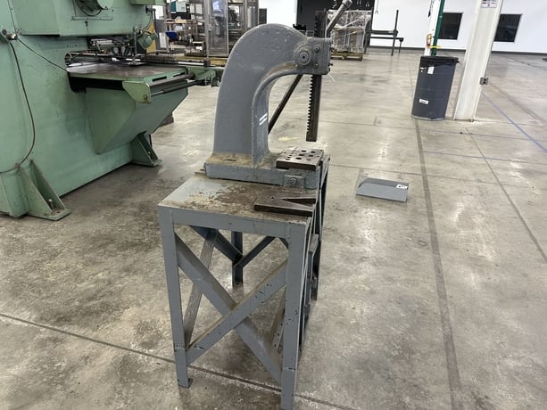3 Ton, Famco #3, arbor press with steel stand - Image 3