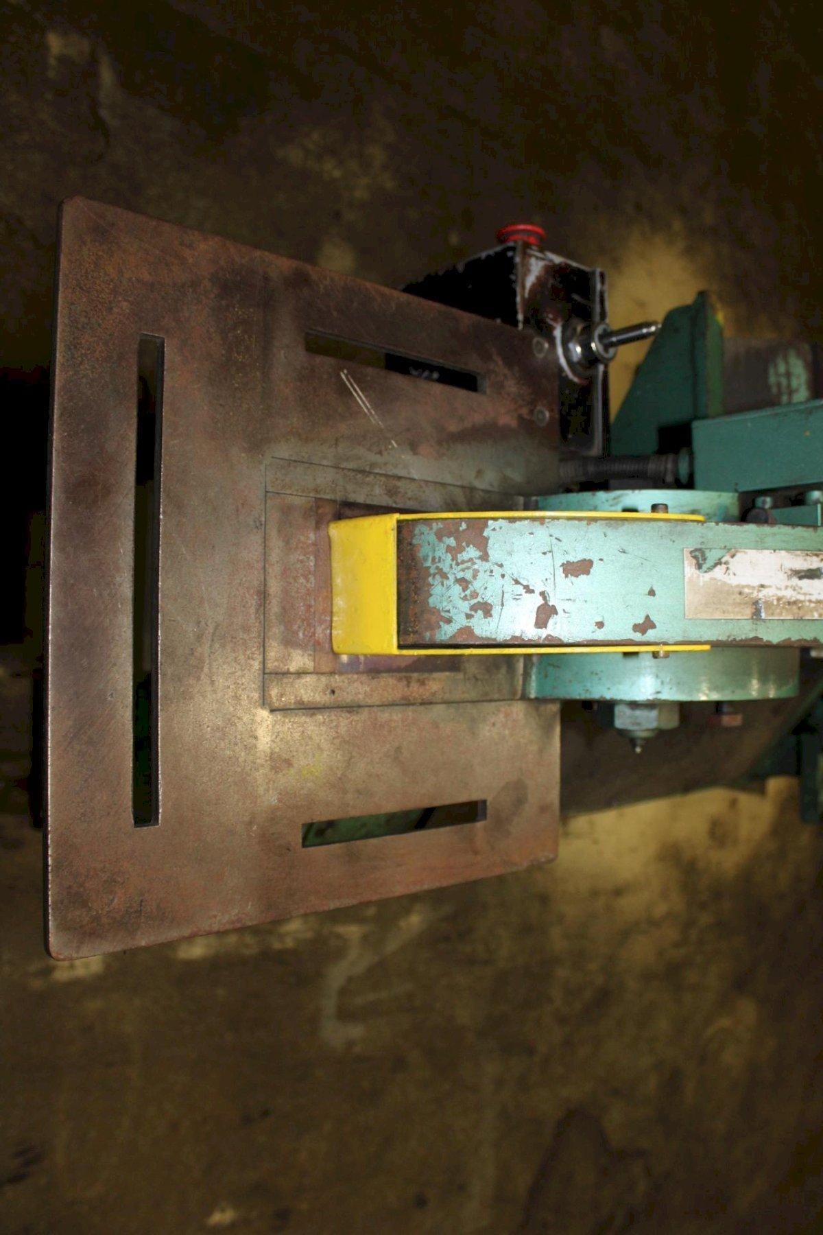5" x 5" x 3/8" Piranha #PII-65, ironworker, 65 ton - Image 6