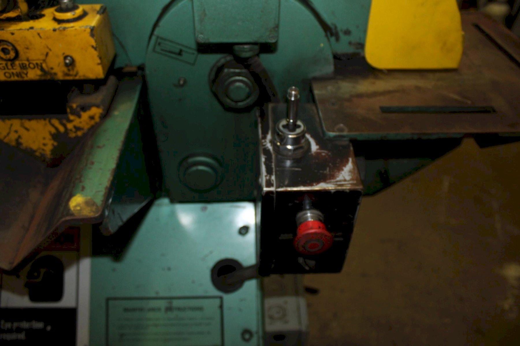 5" x 5" x 3/8" Piranha #PII-65, ironworker, 65 ton - Image 8