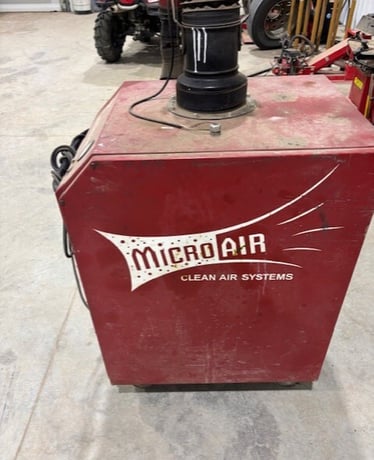 MicroAir #TM1000, 1000 cfm welding fume extractor, compact & portable design, 2011 - Image 4