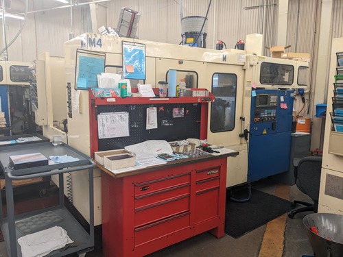 Tsugami #FMA3, horizontal machining center, 14.2" X, 13" Y, 15.8" Z, 10 HP, 10000 RPM, 62 automatic tool - Image 1