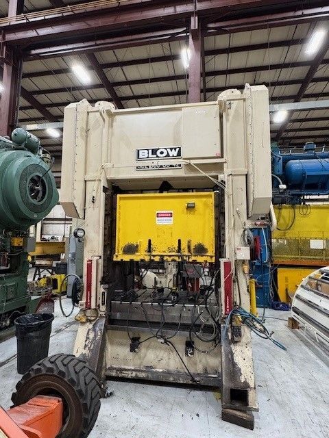 300 Ton, Blow #SC2-300-60-42, straight side double crank, 8" stroke, 26" Shut Height, 8" adj., 30-60 SPM, 60" - Image 1