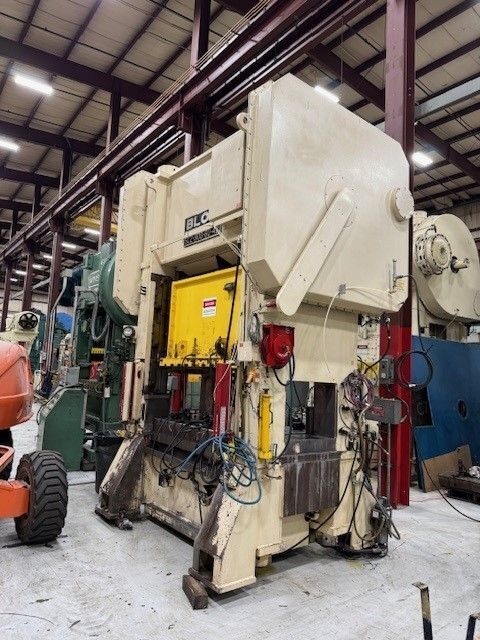 300 Ton, Blow #SC2-300-60-42, straight side double crank, 8" stroke, 26" Shut Height, 8" adj., 30-60 SPM, 60" - Image 2