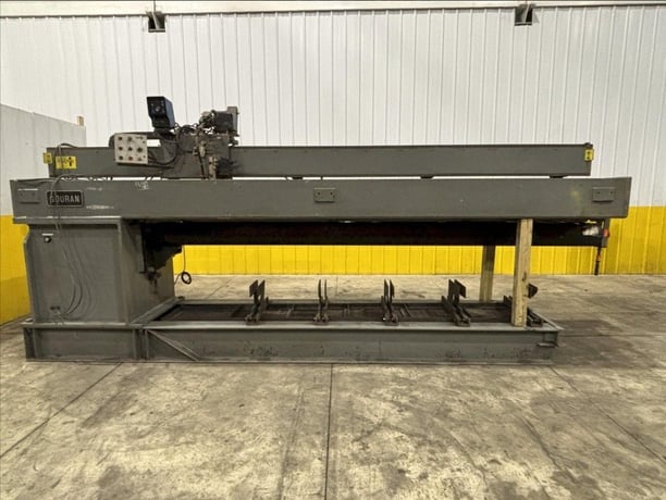 Gouran, Linde #OM-48, 144" seam welder with Miller Invision 456P power - Image 1