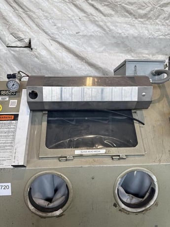 Clemco #ENP55-600R & RAC, blast cabinet, 2004 - Image 5