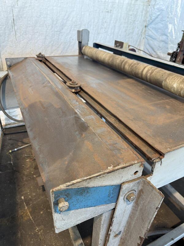 Famco, Cut-To-Length line, 48" capacity, shear w/ feed roll & AMS controls - Image 10