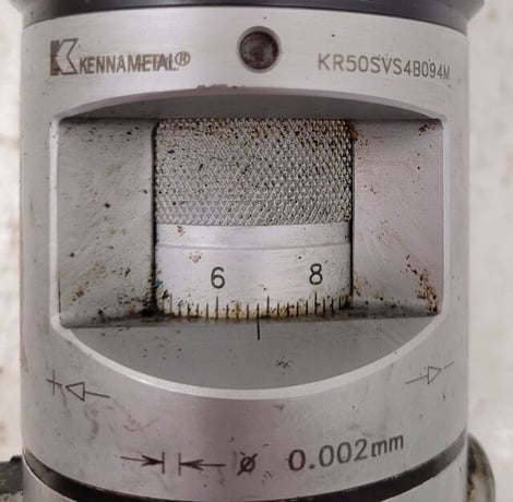 Kennametal KR50SVS4B094M ROMICRON Fine Boring Head 78-98mm w/ CAT 50 Holder - Image 5