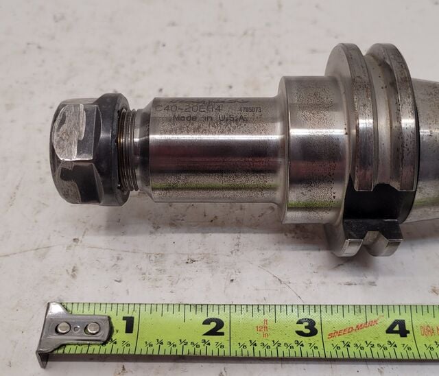 Parlec C40-20ER4 CAT40 Collet Chuck - Image 4