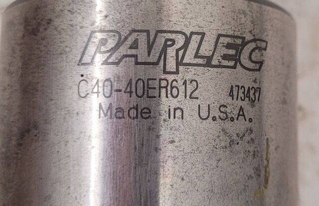 Parlec C40-40ER612 CAT40 Collet Chuck - Image 2