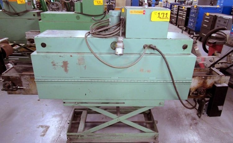 6" width x 2.5" H x 48" D JN Machinery #MKP-6, continuous temper furnace, 930&deg;F - Image 2