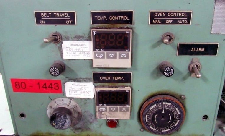 6" width x 2.5" H x 48" D JN Machinery #MKP-6, continuous temper furnace, 930&deg;F - Image 3