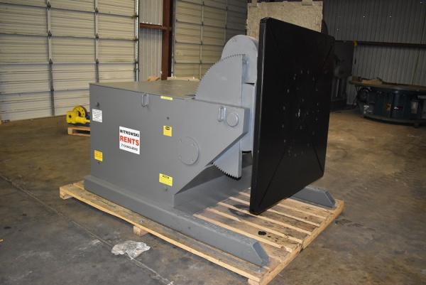 10000 lb. Preston #PA100-HD, welding positioners, 54" x 54" table w/ center thru hole, variable speed - Image 3