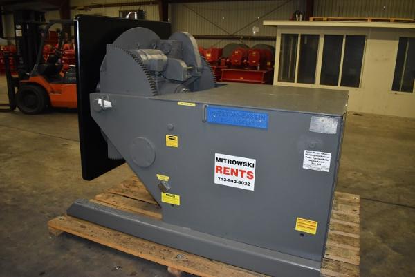 10000 lb. Preston #PA100-HD, welding positioners, 54" x 54" table w/ center thru hole, variable speed - Image 5