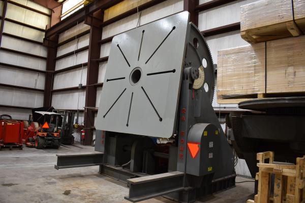 220000 lb. Ransome #2200P, welding positioners, 12" COG, 120" x 120" table, variable speed rotation, hand - Image 2