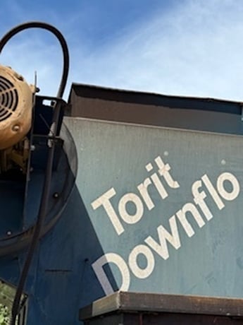 6000 cfm Donaldson Torit #DFT2-16, cartridge dust collector, 15 HP - Image 8