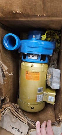 Goulds #3656, Xylem water pump, 3 HP, new surplus, 2019 - Image 1