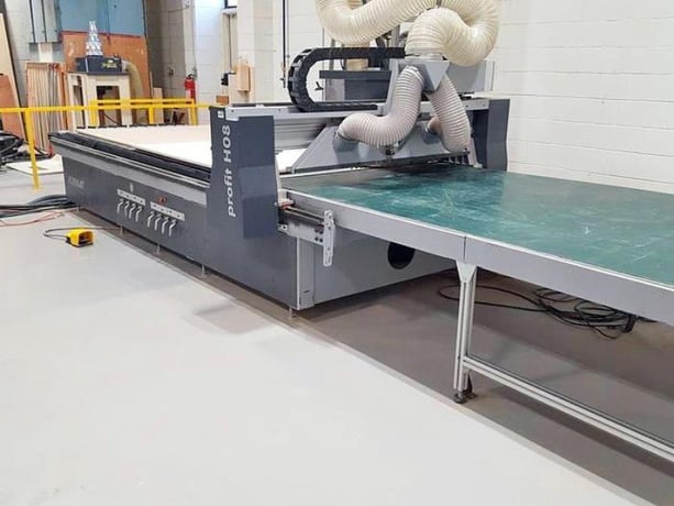 Felder #Profit-H08, flat table machine, 5' x10' table, 121.6" X, 60.2" Y, 11.8" Z, 15 ATC, 24k RPM, HSK F63 - Image 2