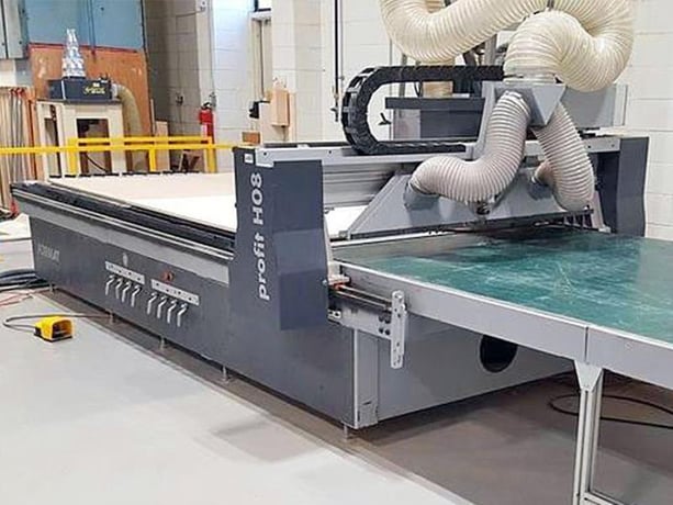 Felder #Profit-H08, flat table machine, 5' x10' table, 121.6" X, 60.2" Y, 11.8" Z, 15 ATC, 24k RPM, HSK F63 - Image 9
