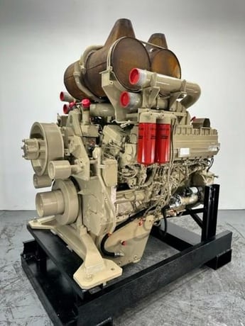 Komatsu #SAA12V140ZE-2, engine, warranty on block & crank, remanufactured - Image 1