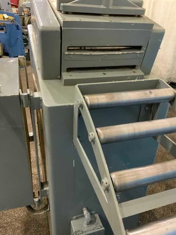 12" x .125" Cooper Weymouth #SE-12B, feeder & straightener, 3 over 4 rolls, 2" roll diameter, L to R - Image 3