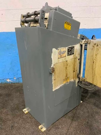 12" x .125" Cooper Weymouth #SE-12B, feeder & straightener, 3 over 4 rolls, 2" roll diameter, L to R - Image 10