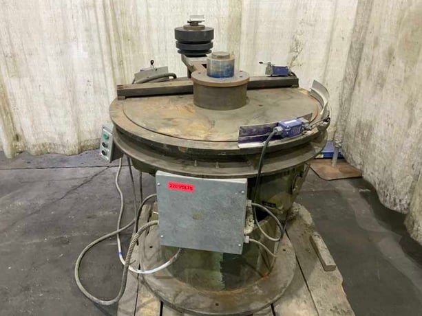 2" Pedrick #A7, heavy duty pipe bender, 36" table, 3" spindle diameter, 5 HP - Image 2