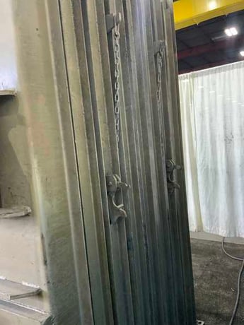 60" x 30" x 45" Piqua #30, vertical cardboard baler, 60" x 24" feed door opening, 10 HP - Image 6