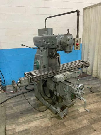 Cincinnati #205-12 Cinel 60, horizontal/vertical mill, 54-1/2" x 12" table, coolant, rapid traverse - Image 10